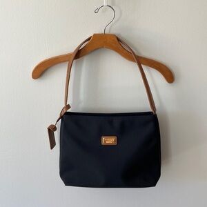 ⭐️𝅺Free w/ Purchase! Sisley Grosgrain Handbag Black Tan